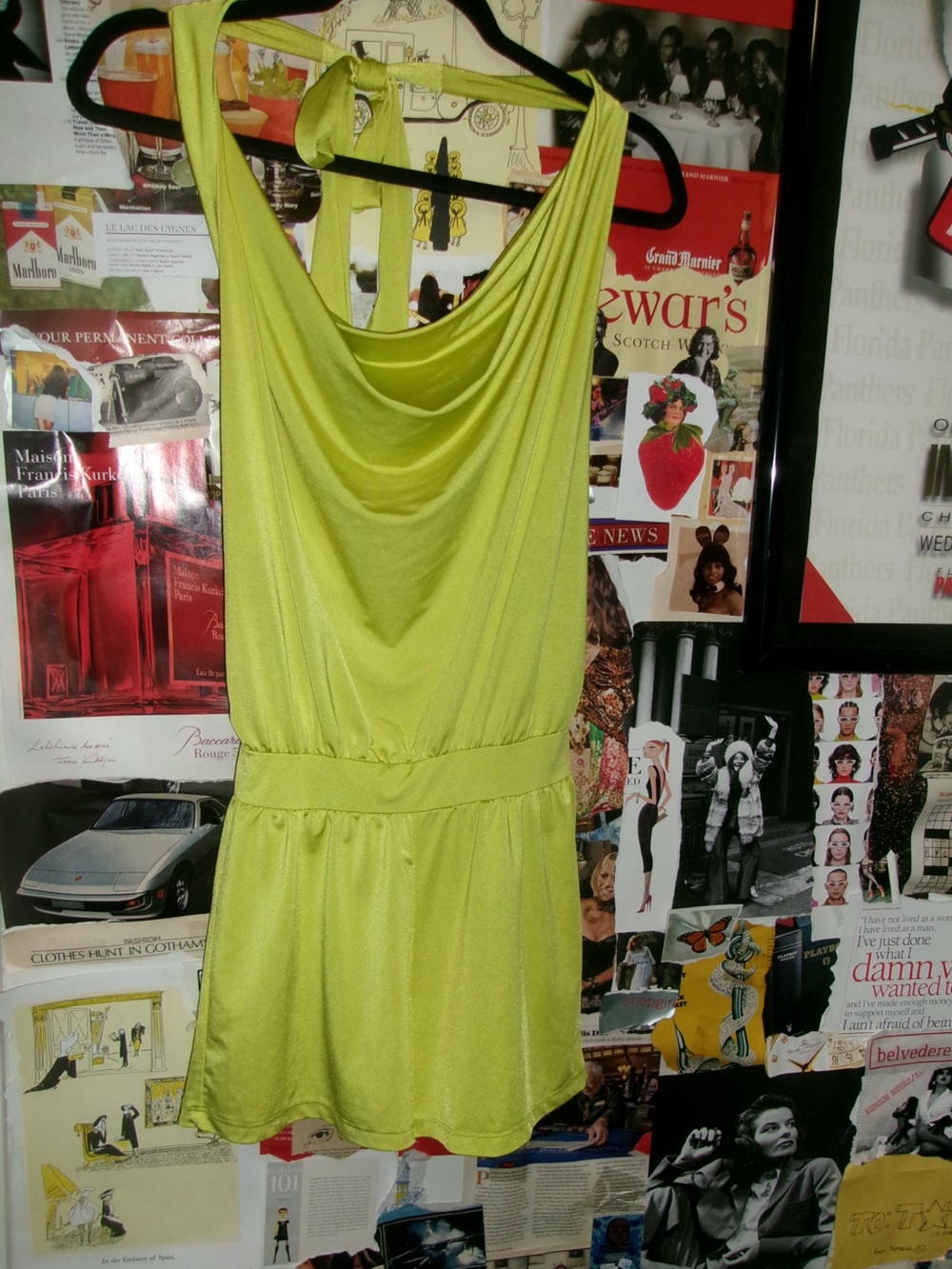 Y2K Arden B Lime Green Romper